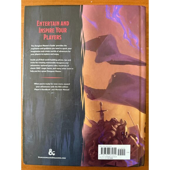 D&D: Dungeon Master's Guide 5th edition 2014 - Picture 2 of 2